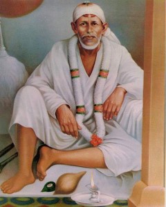 Sai Baba Shirdi portrait Dwarakamai
